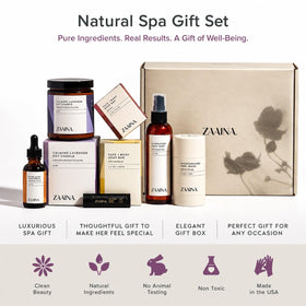 ZAAINA Extra Glow Face Serum bottle with organic ingredients