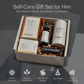 ZAAINA Face Serum and Tangerine Soap included in the kit