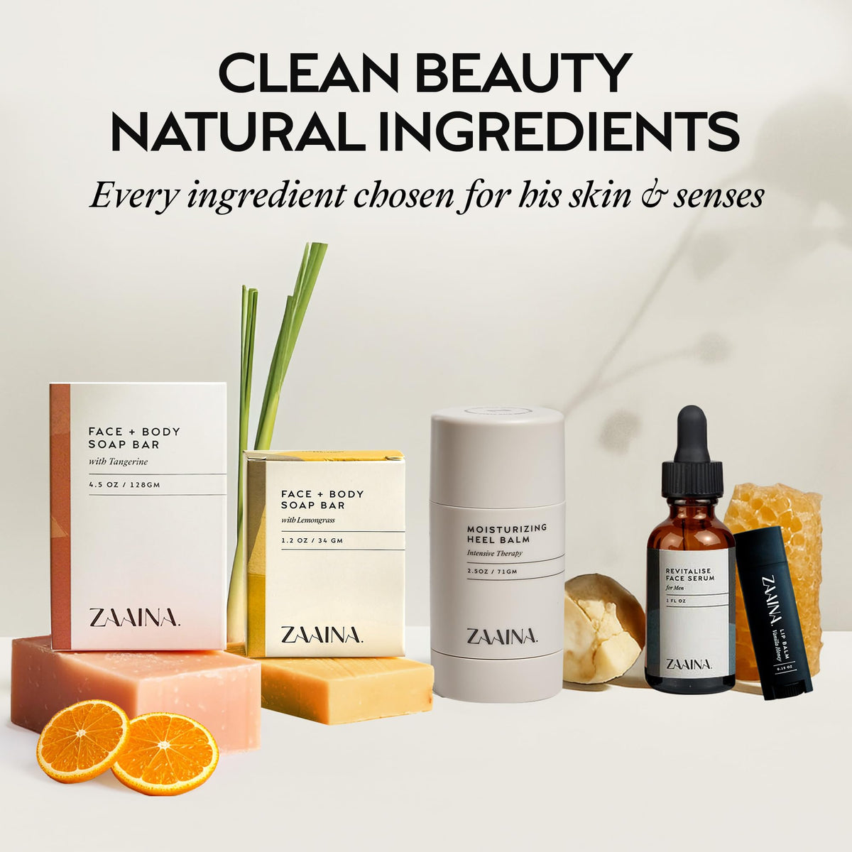 ZAAINA Men’s Spa Gift Set in decorative box