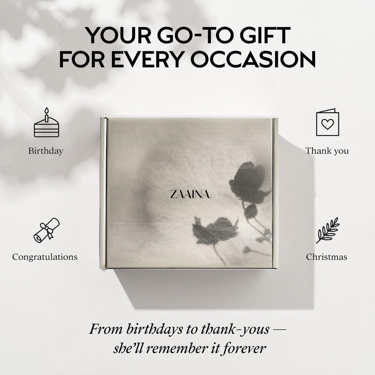 ZAAINA Spa Gift Basket lifestyle scene with relaxing setting