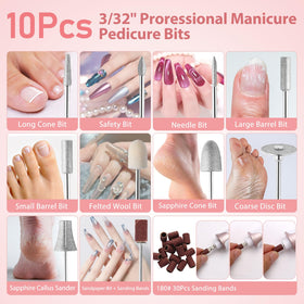 ZABOUL Electric Nail Drill Kit packaging