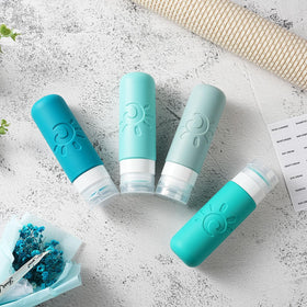 Zafit Travel Bottles demonstrating leak-proof design