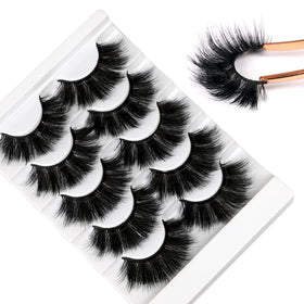 zanlufly 22MM faux mink eyelashes front view