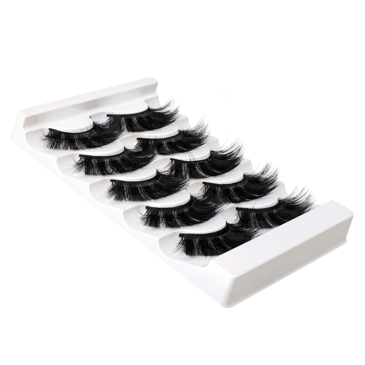 zanlufly 22MM faux mink eyelashes with makeup tools