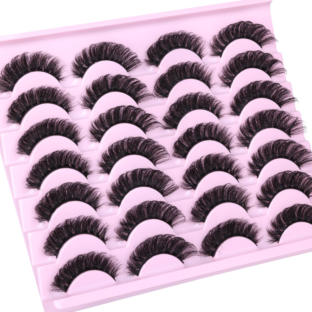 zanlufly False Eyelashes on model showcasing natural look