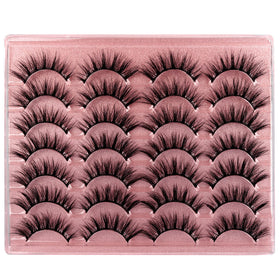 zanlufly false eyelashes ready for application