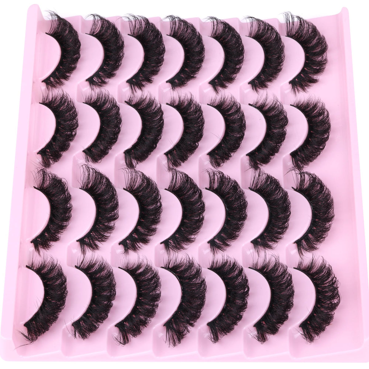 zanlufly False Eyelashes with application tools