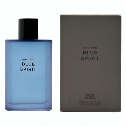 Zara Man Blue Spirit Cologne 90ml front view