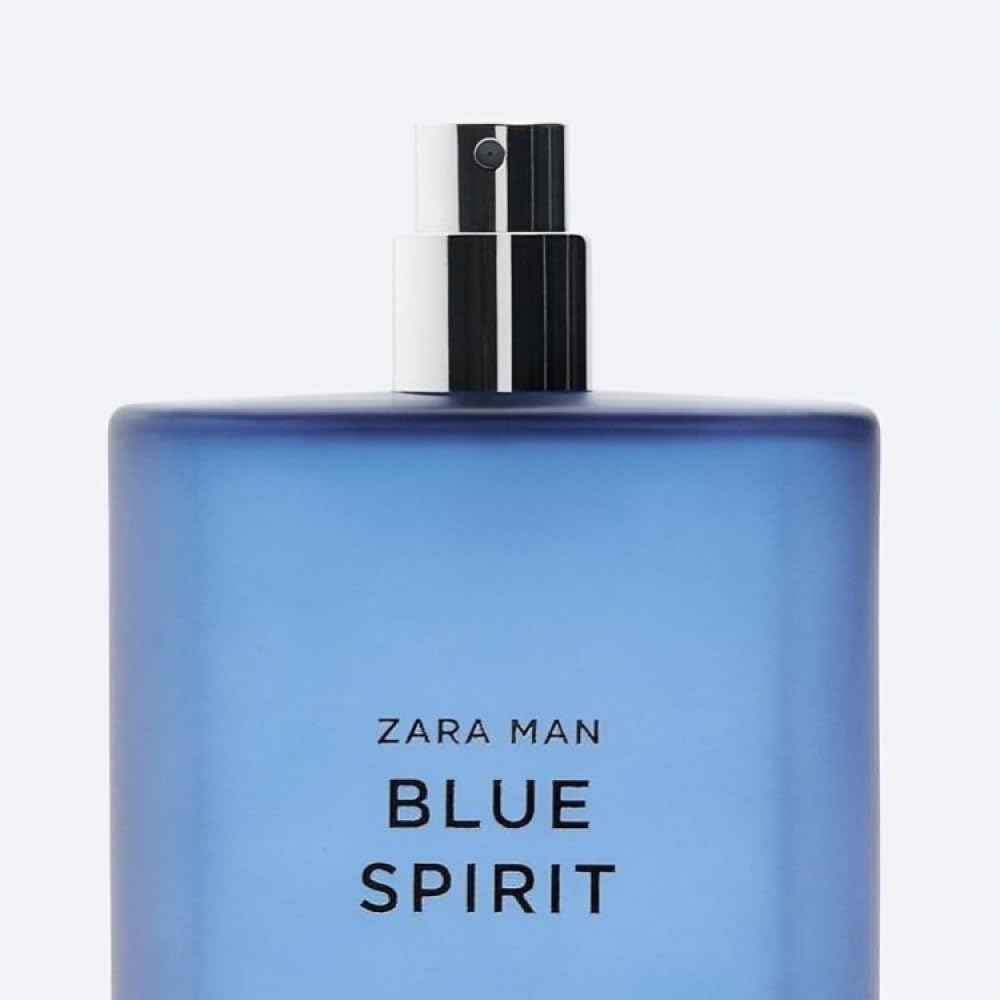 Zara Man Blue Spirit Cologne 90ml packaging