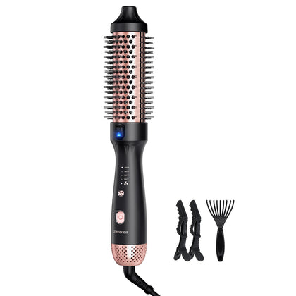 ZAVAREA 1.5 Inch Thermal Brush front view with ceramic barrel