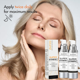ZAYUU Super Vitamin C Serum close-up of ingredients