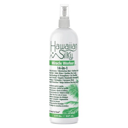 ZCIZIU Hawaiian Silky Miracle Worker 14-in-1 Moisturiser 8 oz front view