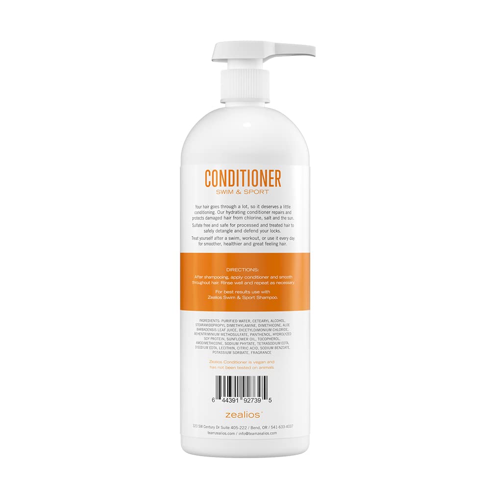 Zealios Swim & Sport Conditioner 32 oz lifestyle use