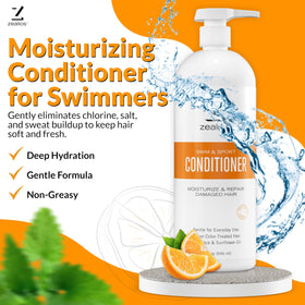 Zealios Swim & Sport Conditioner 32 oz pump bottle