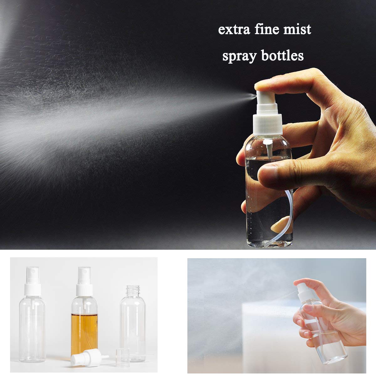 ZEJIA spray bottle with fine mist nozzle