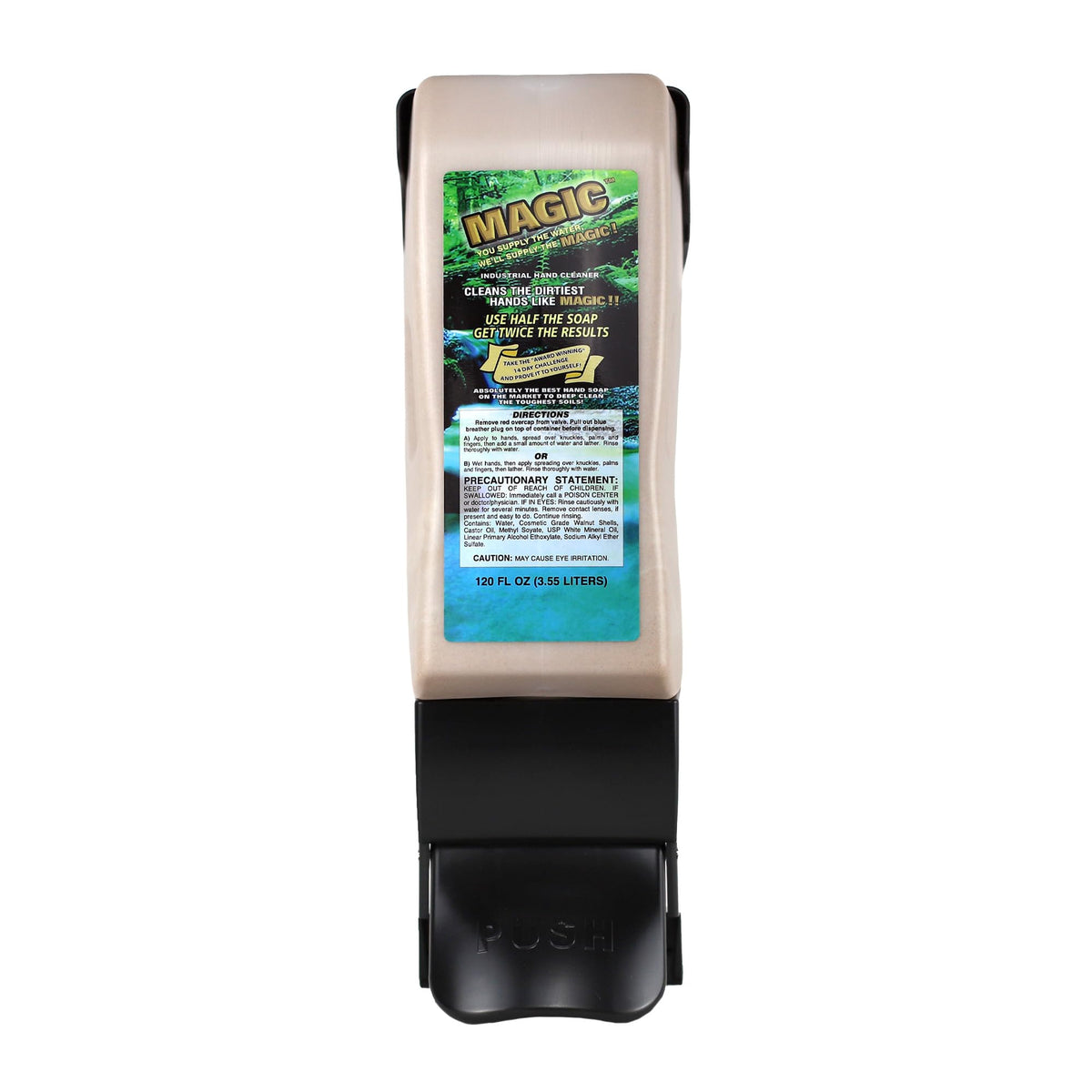 Zenex Magic Hand Soap 3.55 L with hands being washed