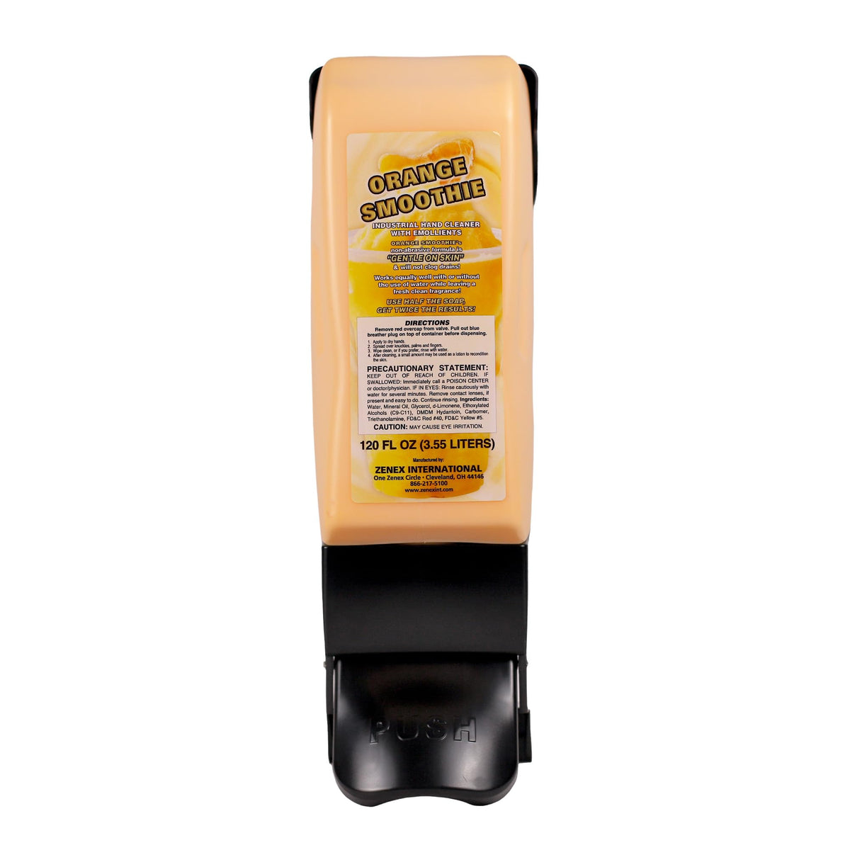 Zenex Orange Smoothie Hand Soap close-up of texture