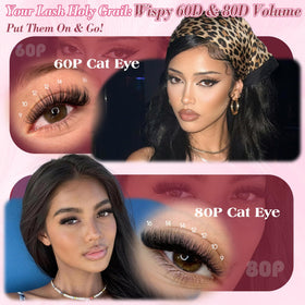 zenotti Lash Clusters Kit packaging showing 640PCS