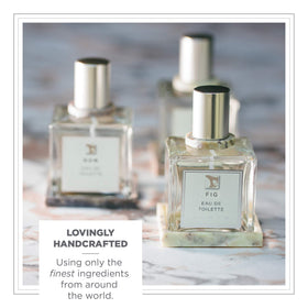 Zents Eau de Parfum Fig lifestyle scene on vanity