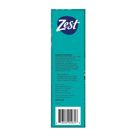 Zest Aqua Bar Soap in hand with lathering effect