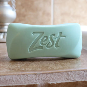 Zest Aqua Bar Soap lifestyle scene in bathroom