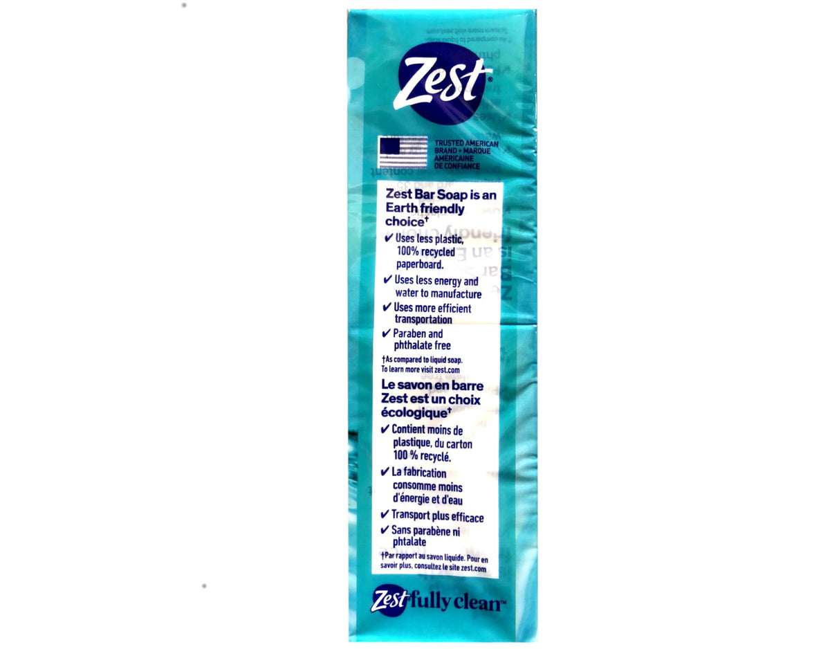 Zest Aqua Pure Cleansing Bar Soap with Vitamin E highlighted