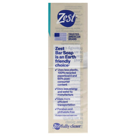 Zest Cocoa Butter & Shea Soap Bar in use