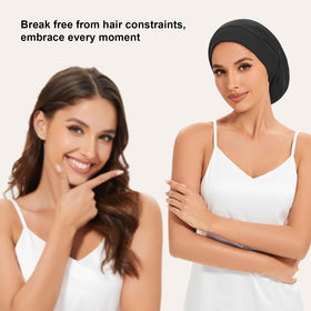ZHENSILK Silk Satin Lined Bonnet in various colours