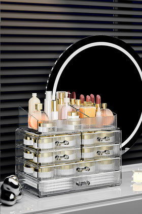 ZHIAI stackable storage drawers in a bathroom setting