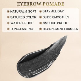 Zipper pouch containing LAVONE Eyebrow Makeup Kit