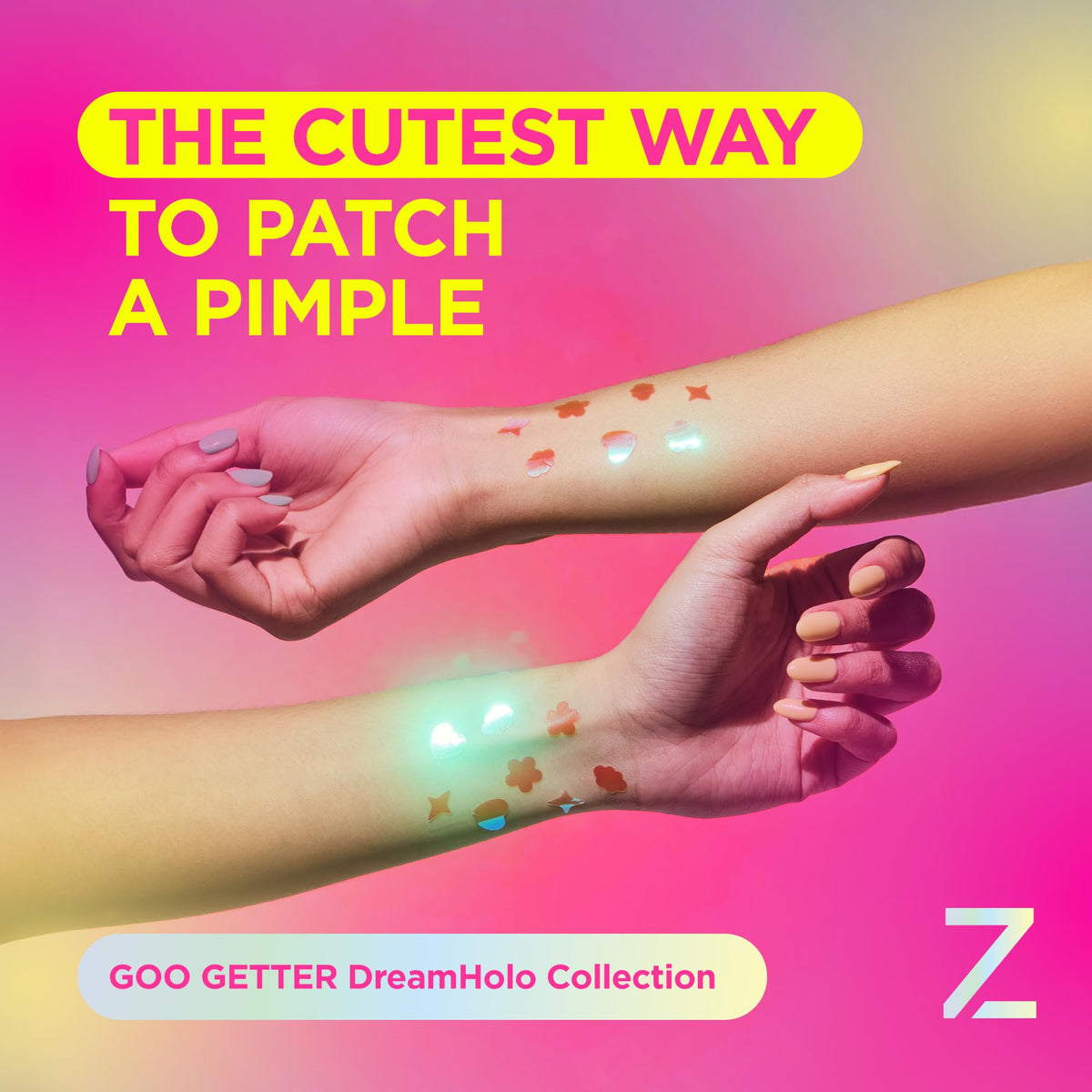 ZitSticka DreamHolo Pimple Patches packaging side view