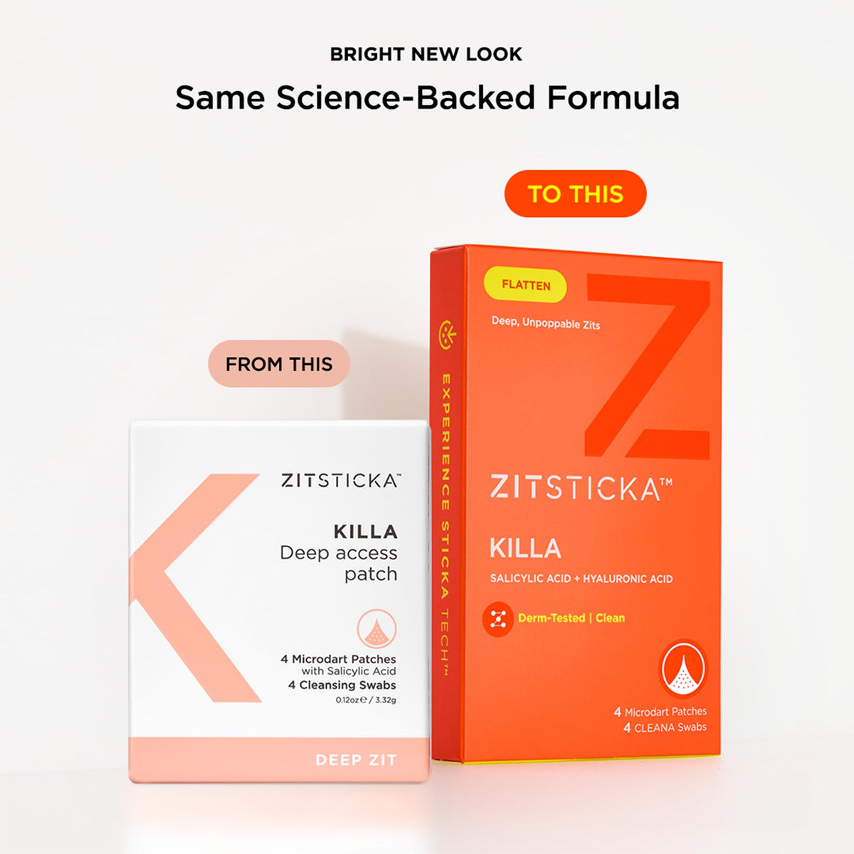 ZitSticka Killa Kit Microdart Pimple Patch ingredients list
