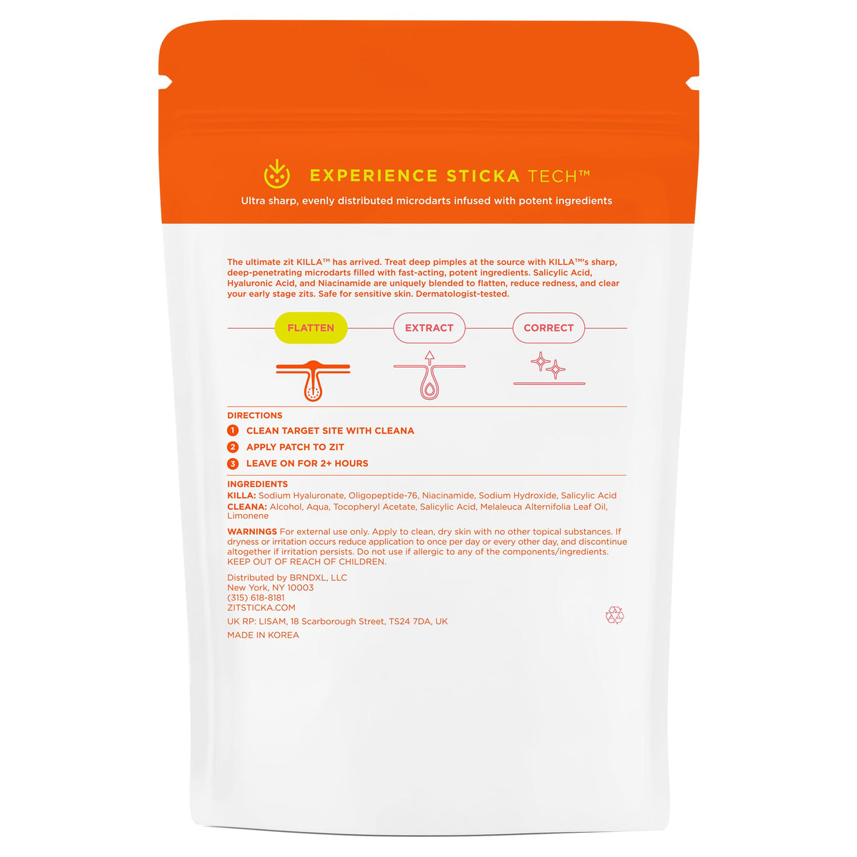 ZitSticka Killa Kit Microdart Pimple Patch product details
