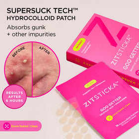 ZitSticka Pimple Patches side view of packaging