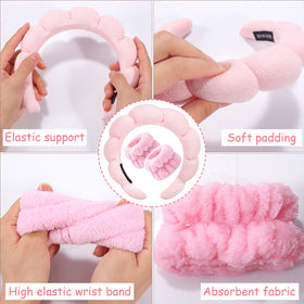 Zkptops Spa Headband showing its flexible design