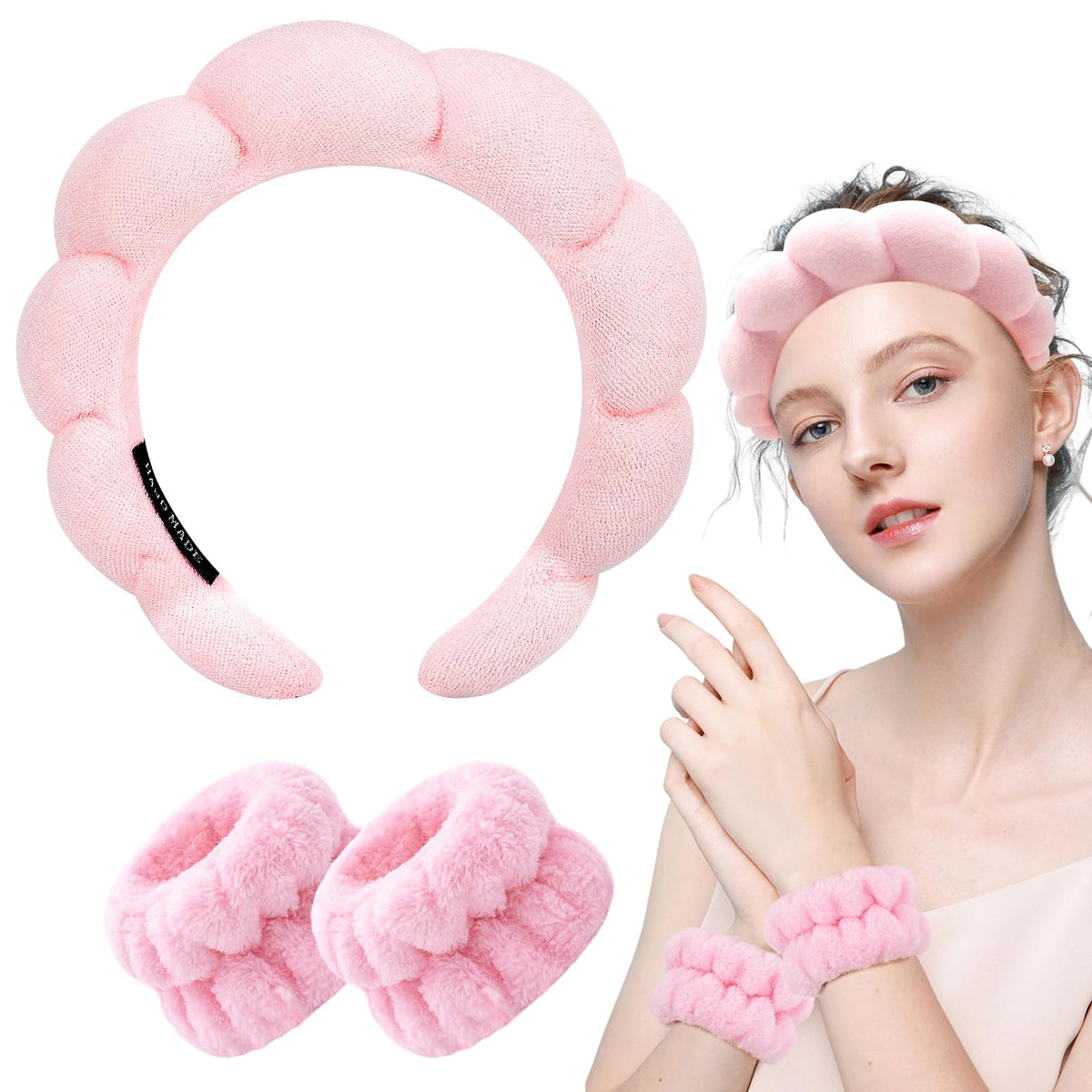 Zkptops Spa Headband used during yoga practice