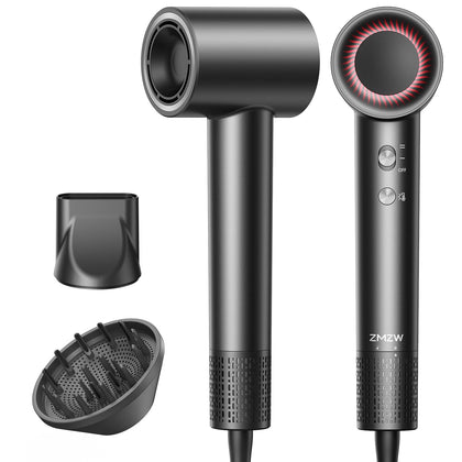 ZMZW High Speed Ionic Hair Dryer front view in matte finish