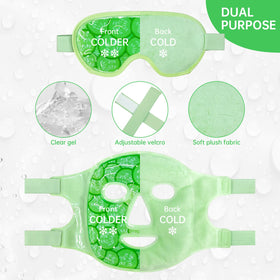 ZNÖCUETÖD Cooling Mask Ice Pack packaging with product details