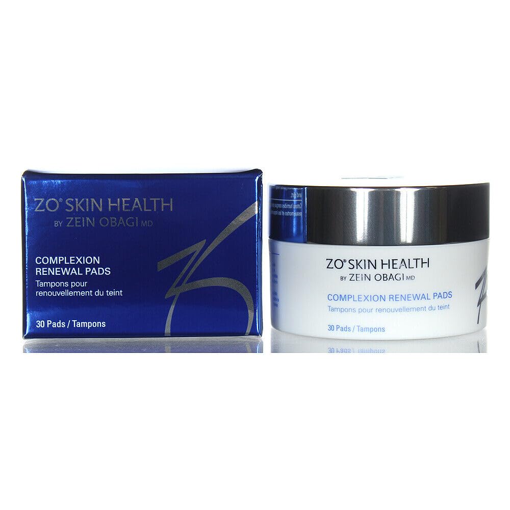 ZO SKIN HEALTH Complexion Renewal Pads front view with packaging