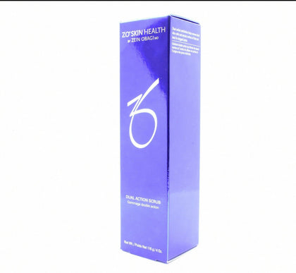 ZO SKIN HEALTH Dual Action Scrub 116g front view with packaging