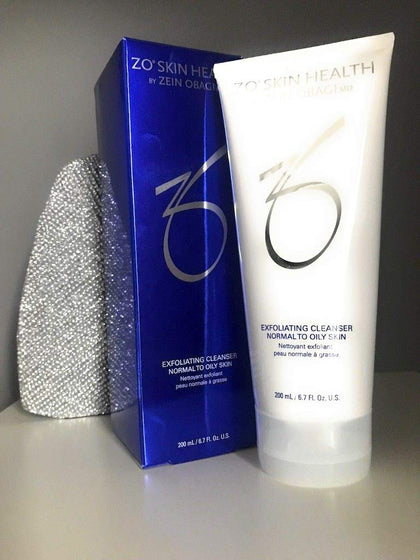 ZO SKIN HEALTH Exfoliating Cleanser 249g front view with packaging