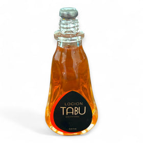 Zoeartcrafts Dana Tabu Lotion bottle side view