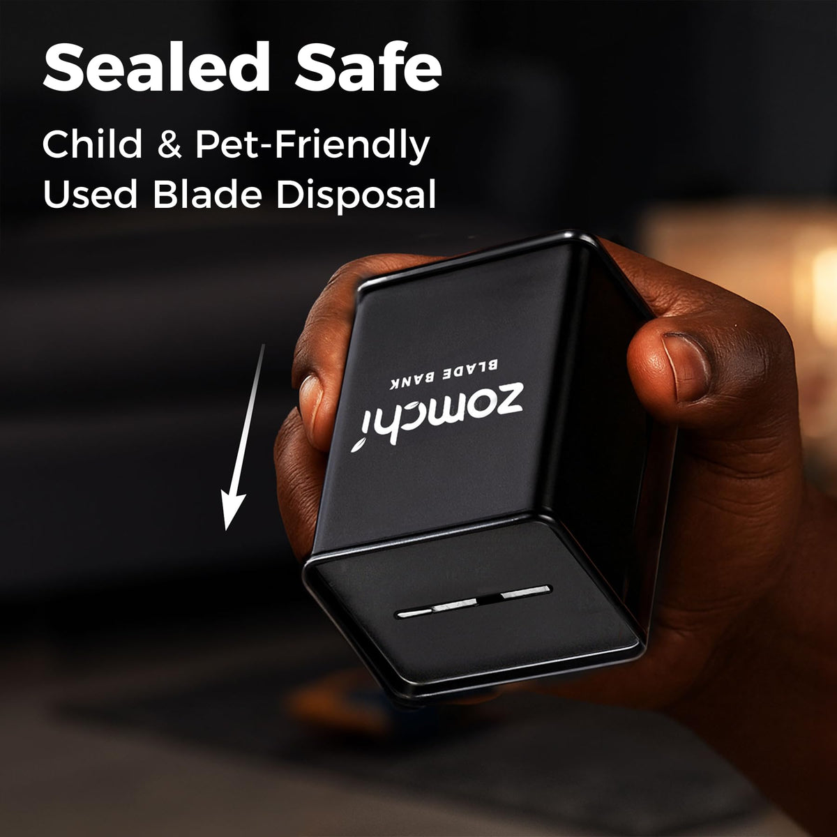 ZOMCHI Razor Blade Bank packaging details