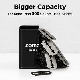 ZOMCHI Razor Blade Bank top opening for blade disposal