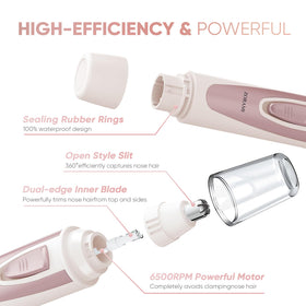 ZORAMI Ear and Nose Hair Trimmer with dust-proof cover