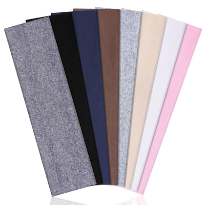 Ztomine 8 Pack Non-Slip Headbands for Women assorted colours