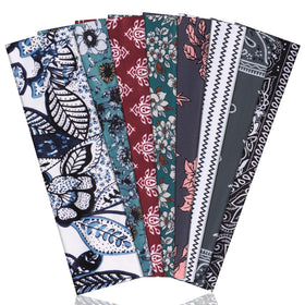Ztomine 8 Pack Non-Slip Headbands for Women in assorted colours