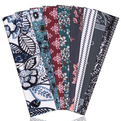 Ztomine 8 Pack Non-Slip Headbands for Women in assorted colours