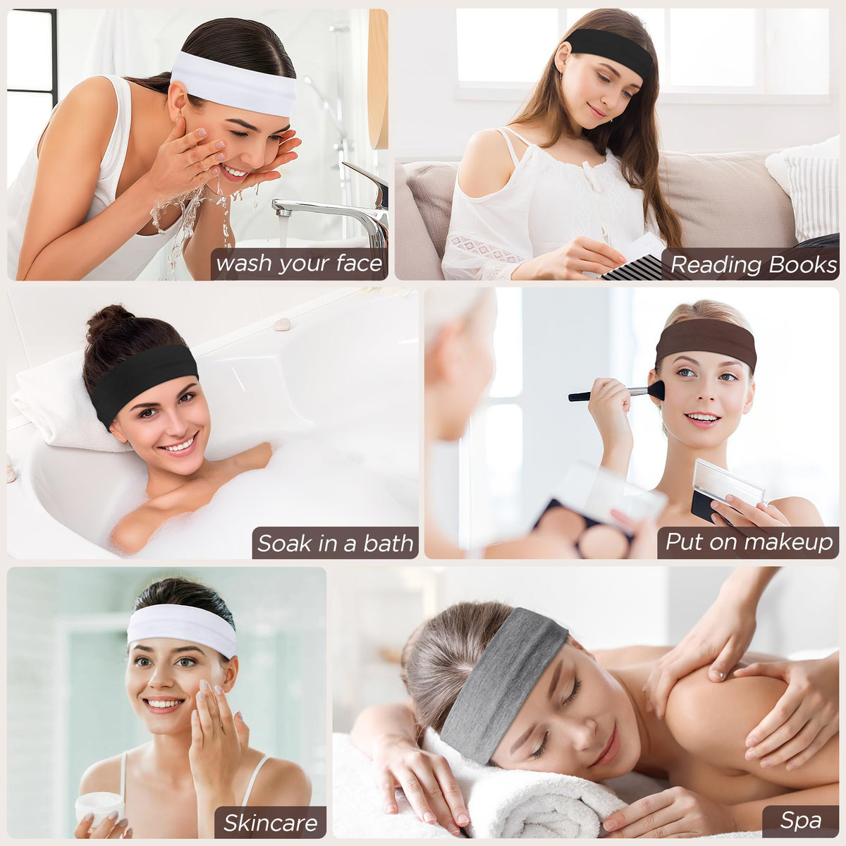 Ztomine headband packaging with product details