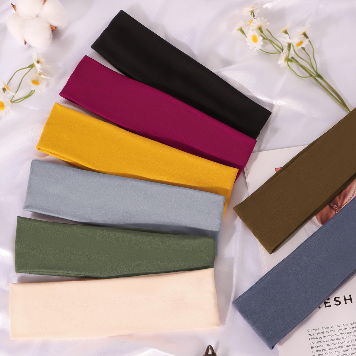Ztomine headbands assorted colours lifestyle scene
